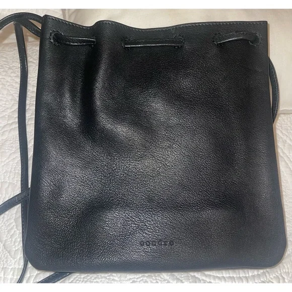 Sandro Black Mini Leather Bag - Picture 5 of 5